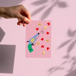 Carte postale - Balles d'amour